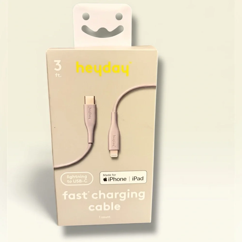 Heyday Fast Charging Cable - Grey
